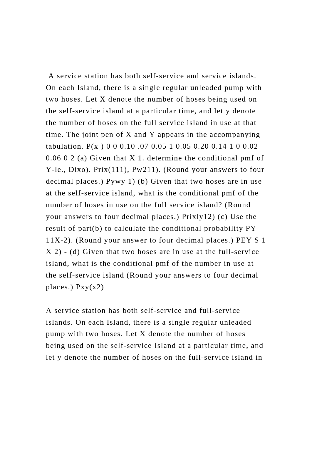 A service station has both self-service and service islands. On.docx_dsmdoblclgl_page2