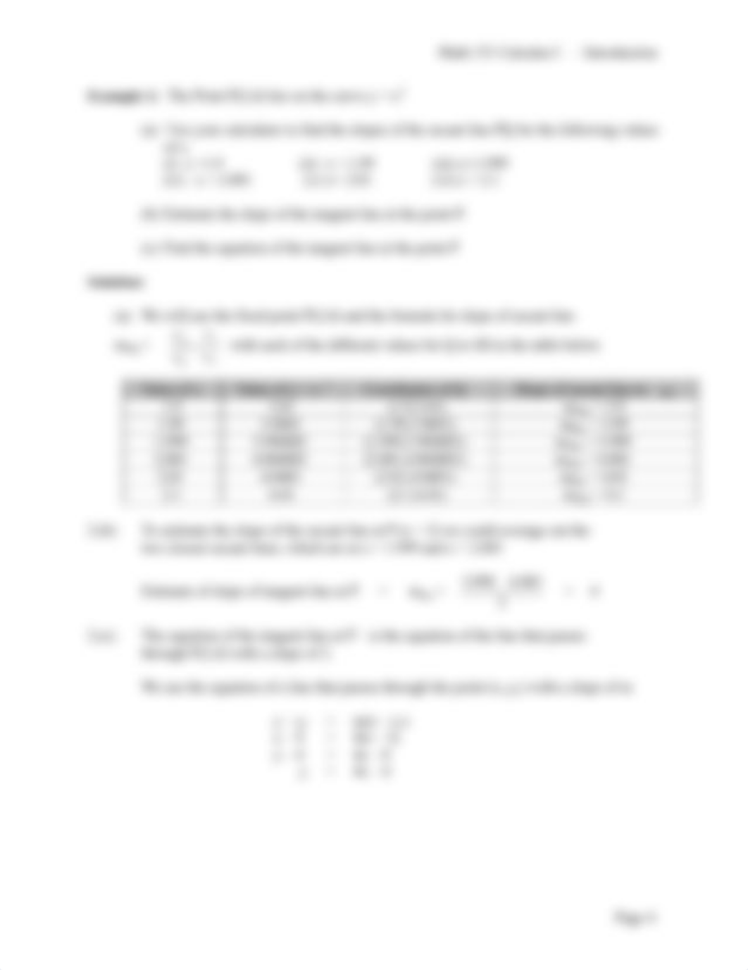 Math 151 -Section 2.1 -  Introduction to Calculus - Tangent Line Problem Fall 2012_dsmg5h6o6xd_page4