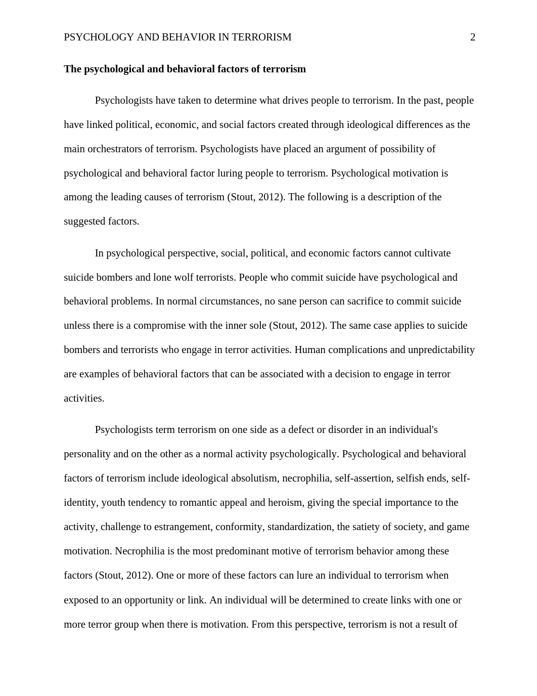 Psychology and Behavior in Terrorism.docx_dsmgjj09lr6_page2