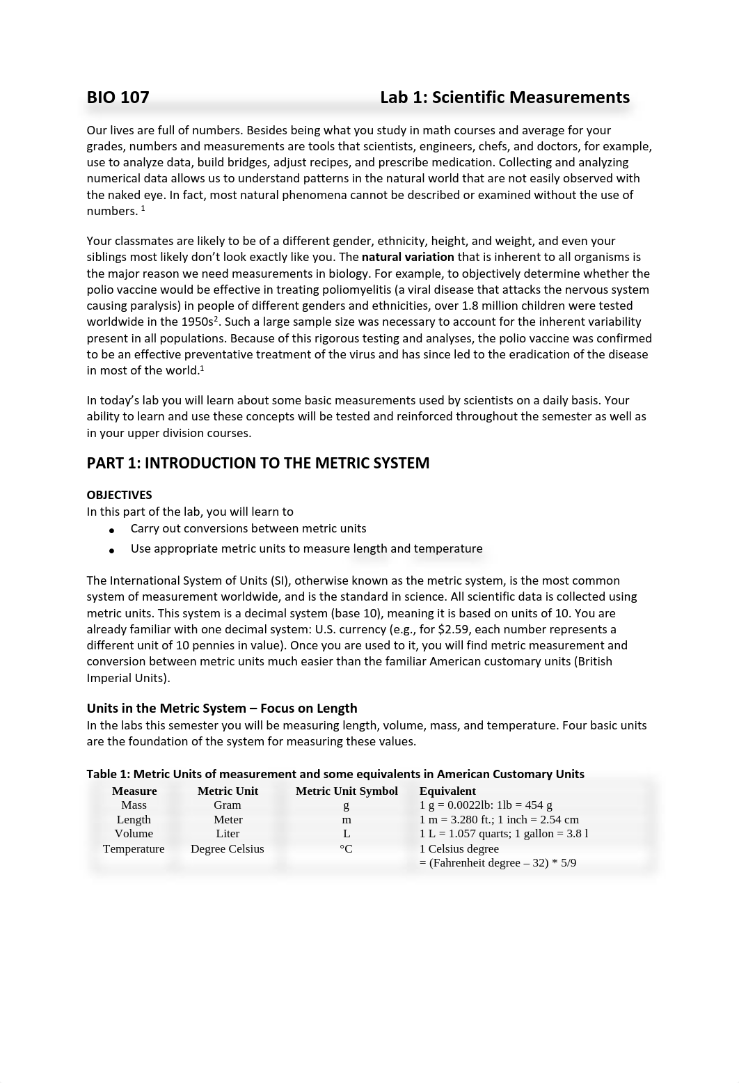 Lab 1 (Scientific measurements) (from the Bio 107 lab manual).pdf_dsojo0or5zb_page1