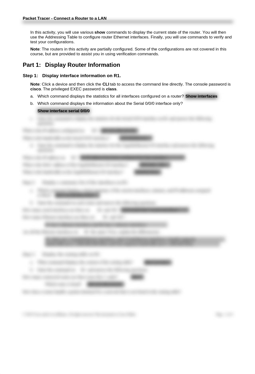 6.4.3.3 Packet Tracer - Connect a Router to a LAN.docx_dsom6odp9c1_page2