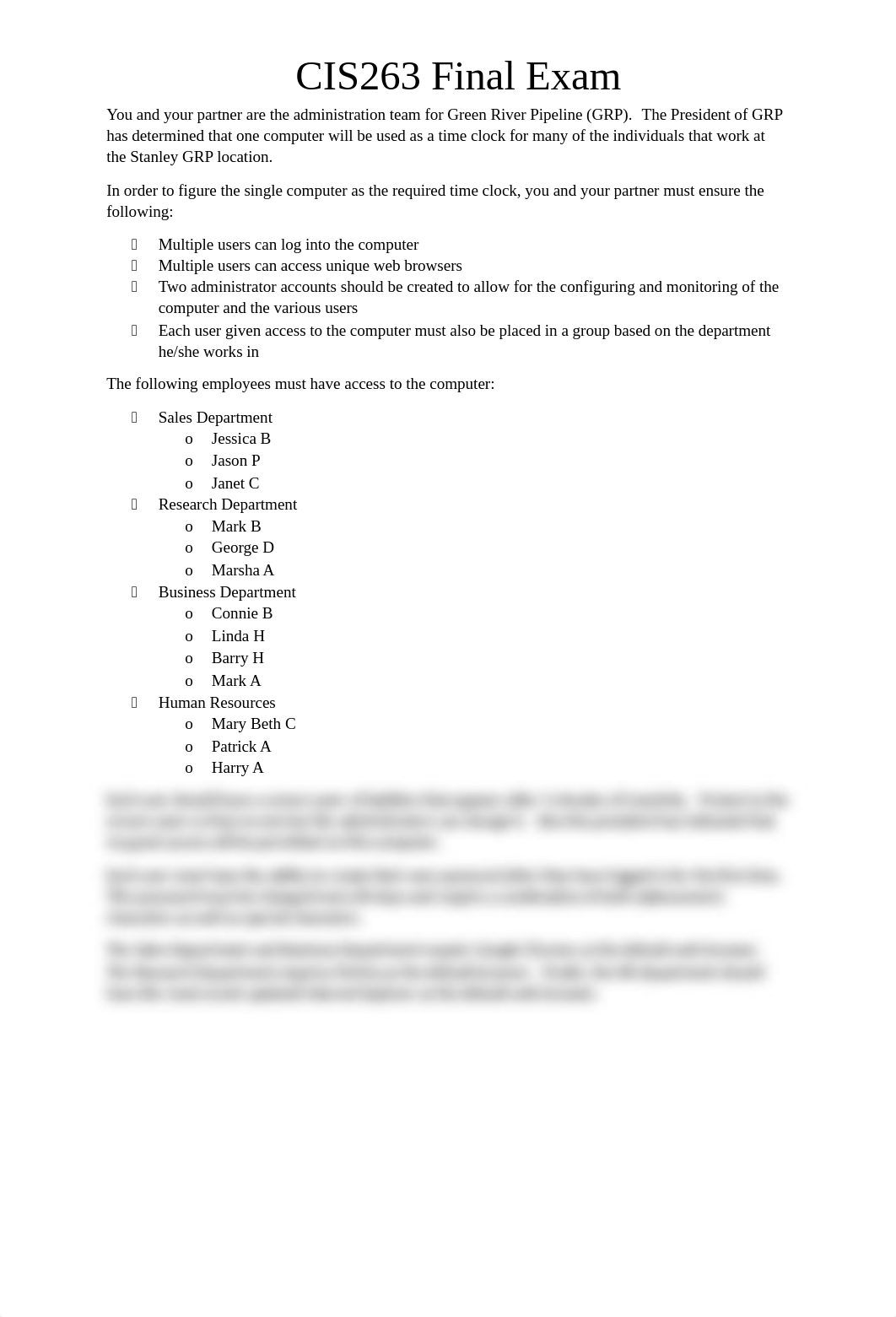 CIS263 Final Exam.docx_dsomr9x3oec_page1