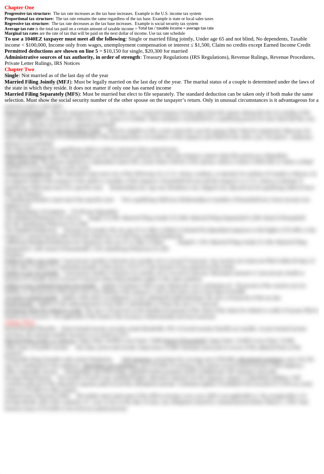 Federal Taxation Exan 1 Cheat Sheet_dsop213i3wq_page1