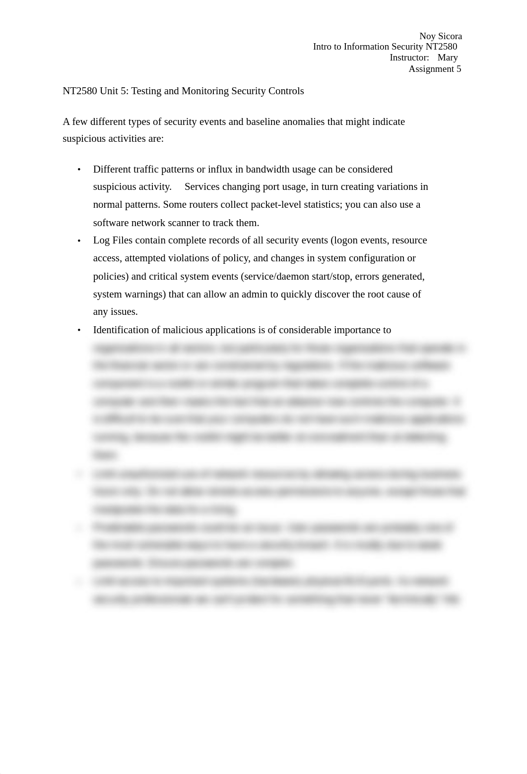 Unit 5 Assignment 1Testing and Monitoring Security Controls_dsopqtl5fsv_page1