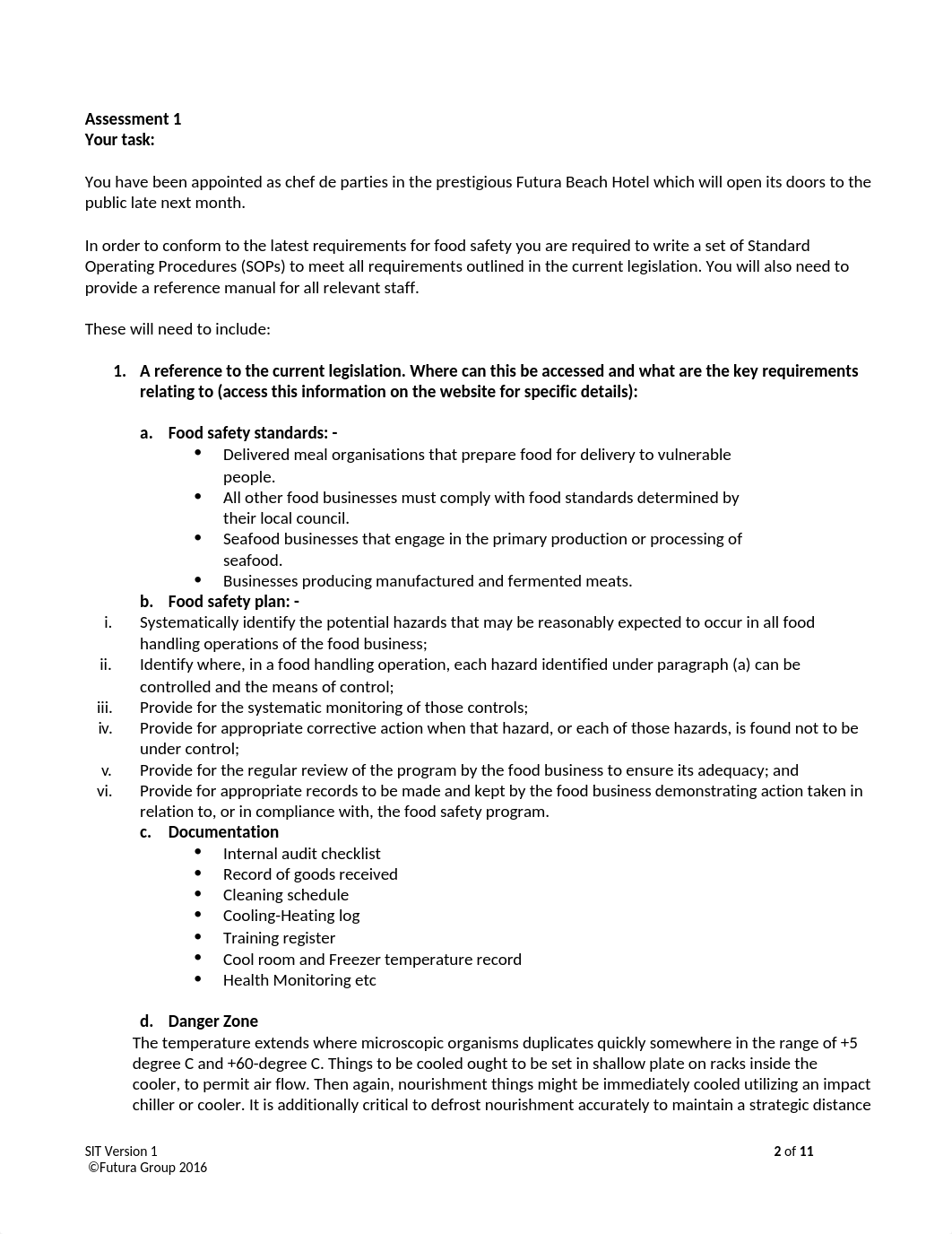 SITXFSA002 Assessment 1 Theory.docx_dsp34tsfl8v_page2