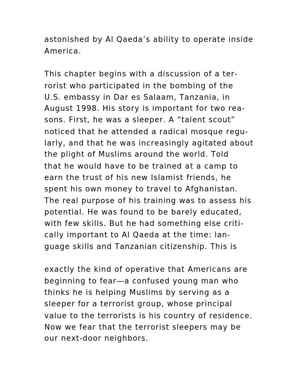 154 TERRORISM IN PERSPECTIVEOne of the surprises of Sept.docx_dsp546q8aww_page3