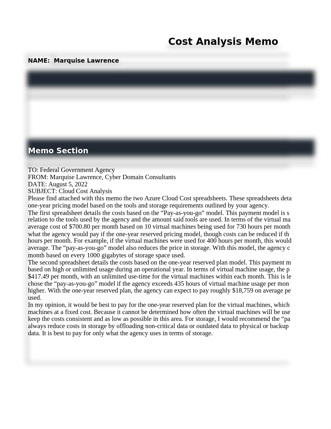 Project 2 - Cloud Cost  Analysis_Marquise Lawrence.xlsx_dsp5ujq4wy3_page1