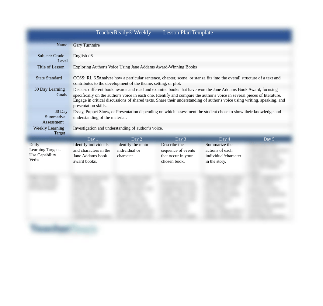 Turnmire_G_BA_Weekly_Lesson_Plan.docx_dspcb76zlkp_page1