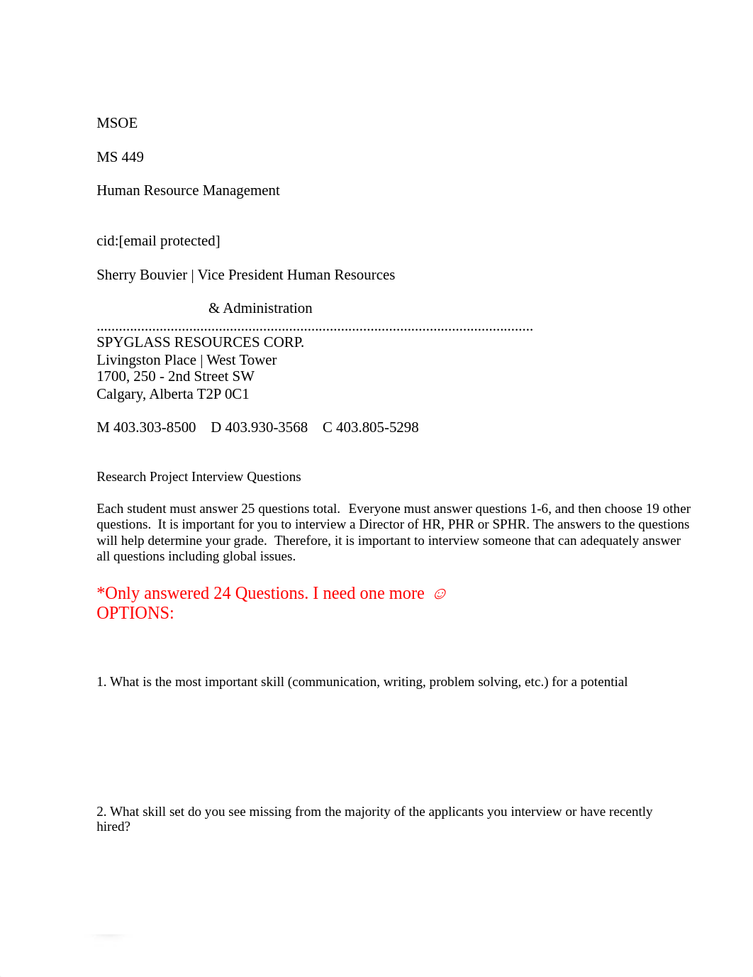 SPYGLASS RESOURCES CORP. Responses_dspdh561zz2_page1