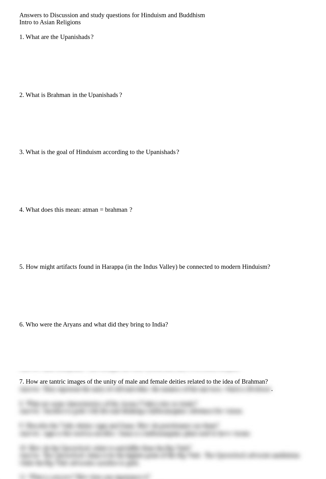 answers to Discussion and study questions for Hinduism and Buddhism.pdf_dspfokqlisg_page1