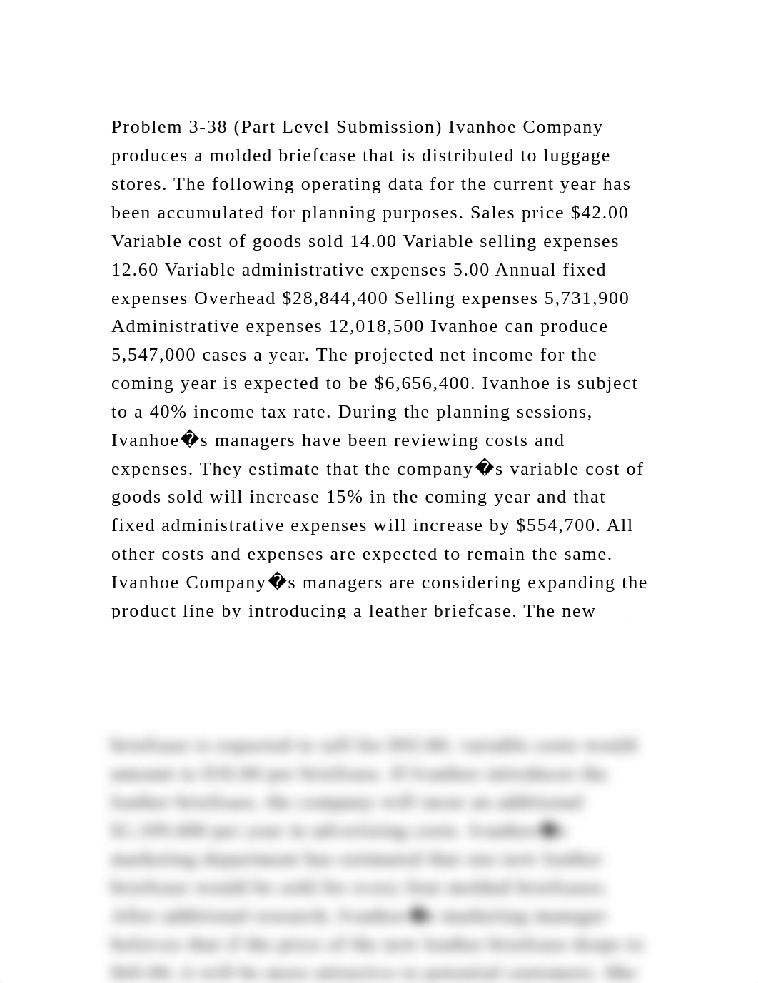 Problem 3-38 (Part Level Submission) Ivanhoe Company produces a mold.docx_dspjtfjpgd5_page2