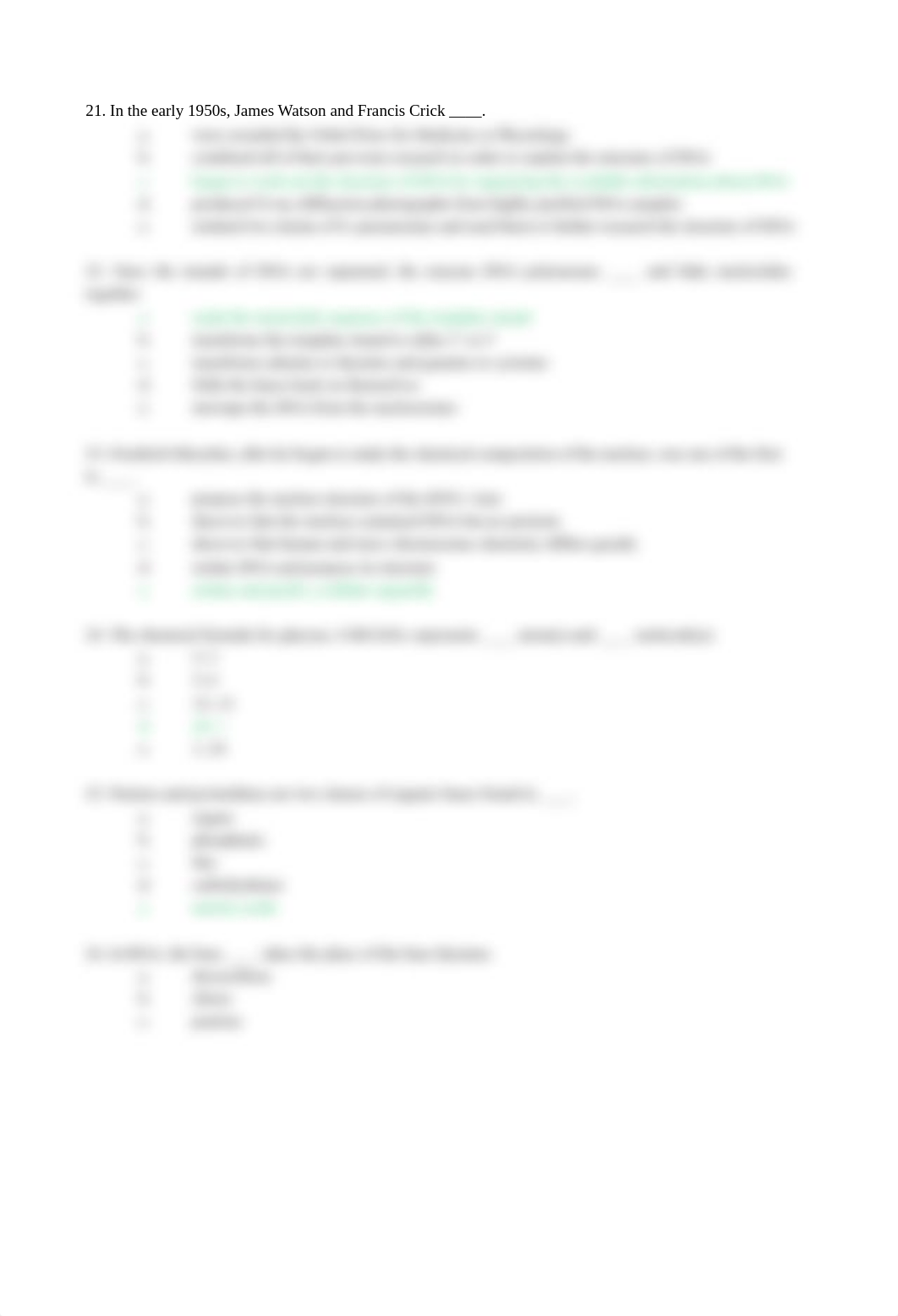 Human Genetics - DNA Structure and Chromosomal Organization - Practice Test.pdf_dspkc780kv5_page3