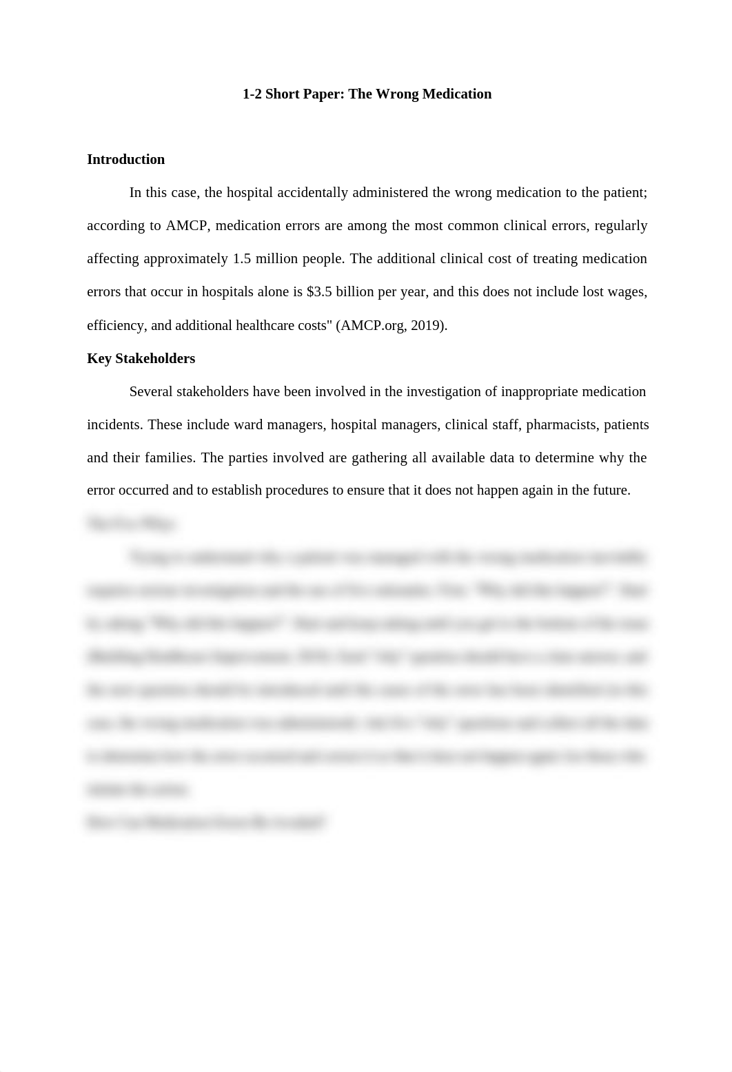 1-2 Short Paper The Wrong Medication.docx_dspob8r8qwe_page2