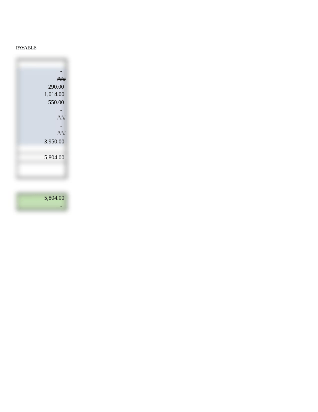 Student Exmore Trial Balance and AR AP Schedules_Ball Caitlin.xlsx_dsq12jd958d_page2