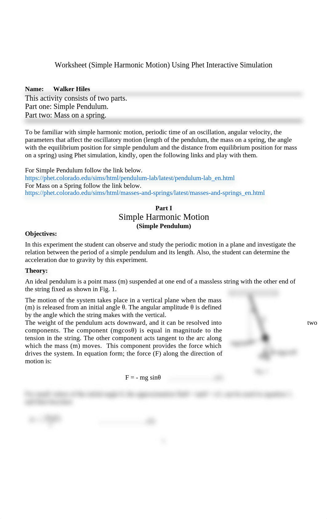 simple harmonic motion (simple Pendulum & Mass on  a Spring).docx_dsq8ckp4qpy_page1