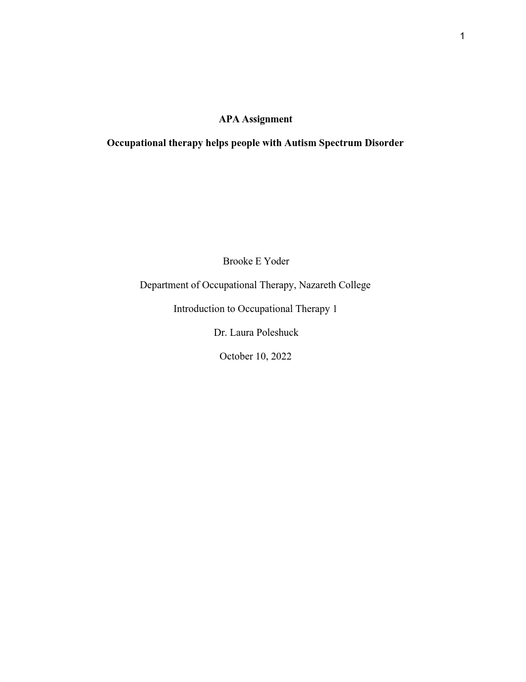 APA Assigment- OTs with People with Autism 9_2022 (1).pdf_dsq9xi5lzy4_page1