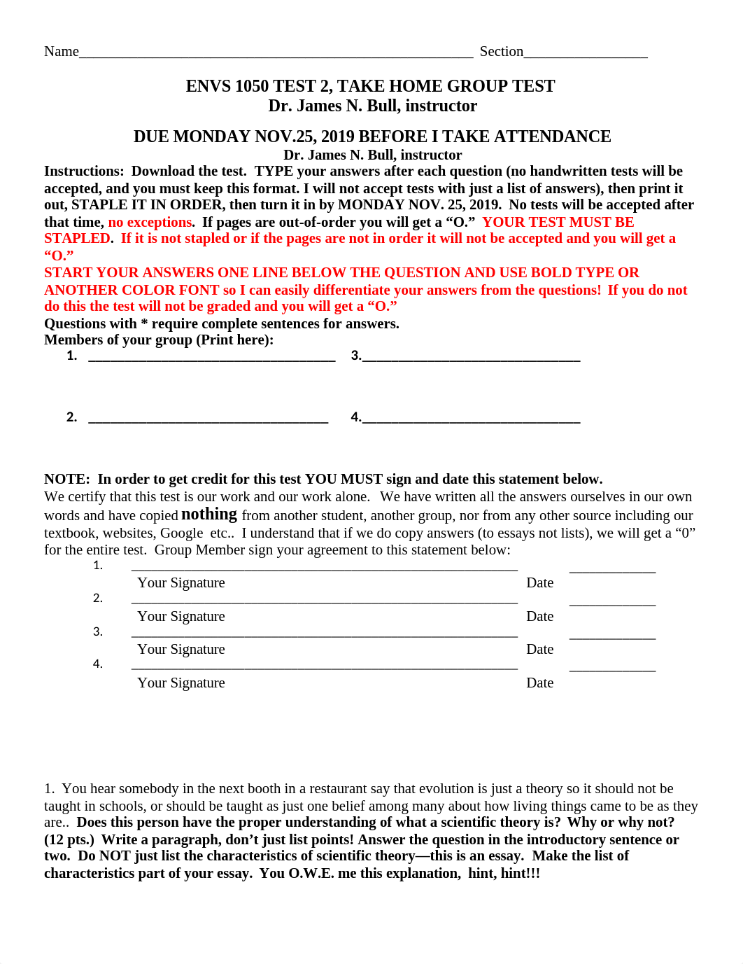 ENVS 1050, Test 2 TAKE HOME  FALL 2019.docx_dsqa6nn26hy_page1