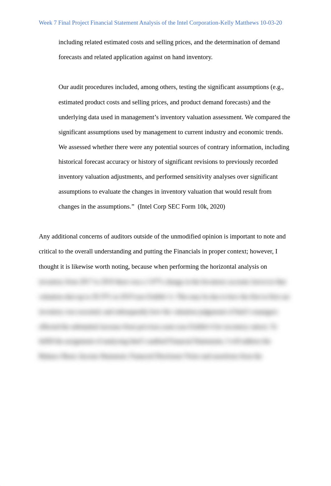 Week 7 Final Project Financial Statement Analysis Intel-Kelly Matthews 10-04-20.pdf_dsqh7we9brf_page2