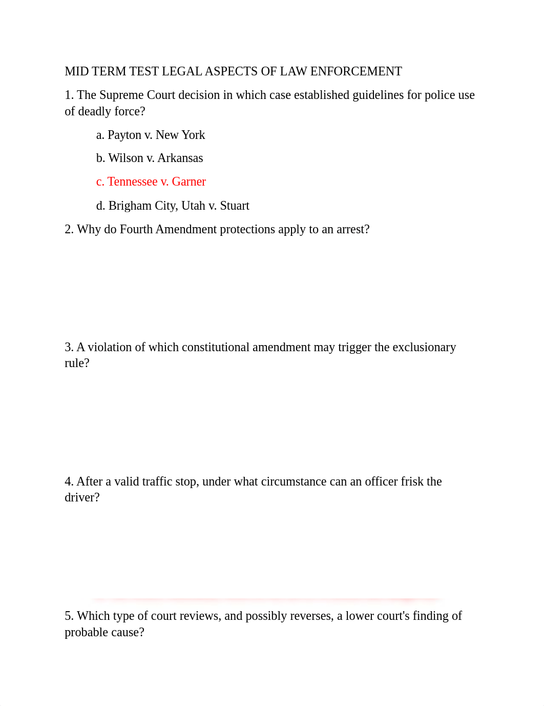 MID TERM TEST LEGAL ASPECTS OF LAW ENFORCEMENT.docx_dsqzg14qdow_page1