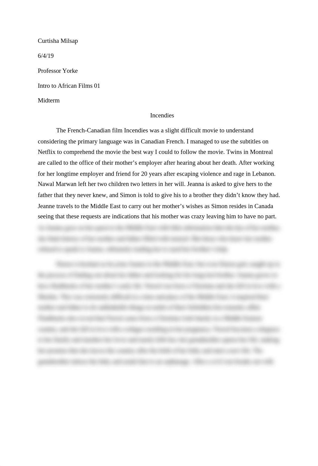 Incendies Essay Film.docx_dsr8plcjzzr_page1