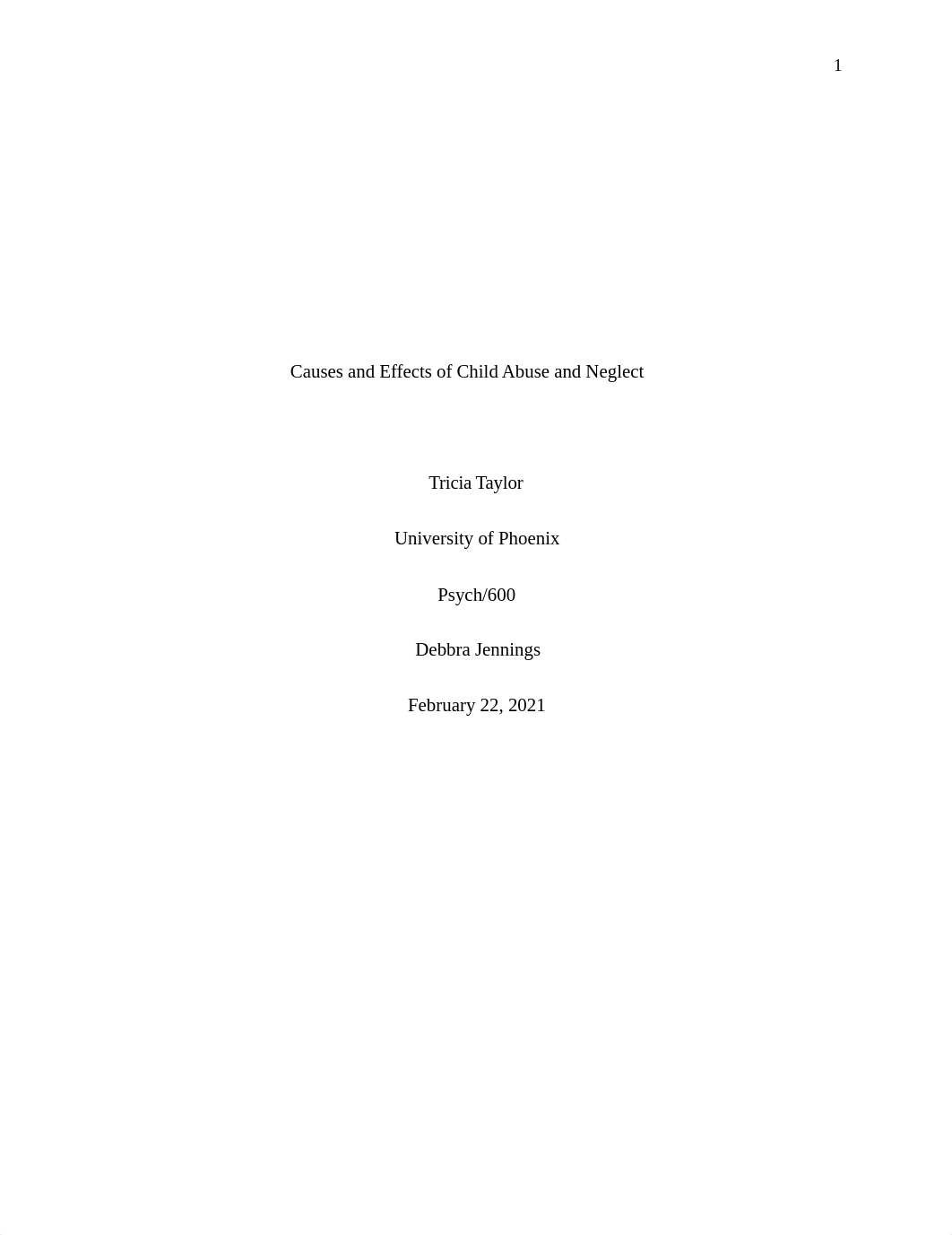 Causes and Effects of child Abuse and Negect psych 600.docx_dsr9ox2agqq_page1