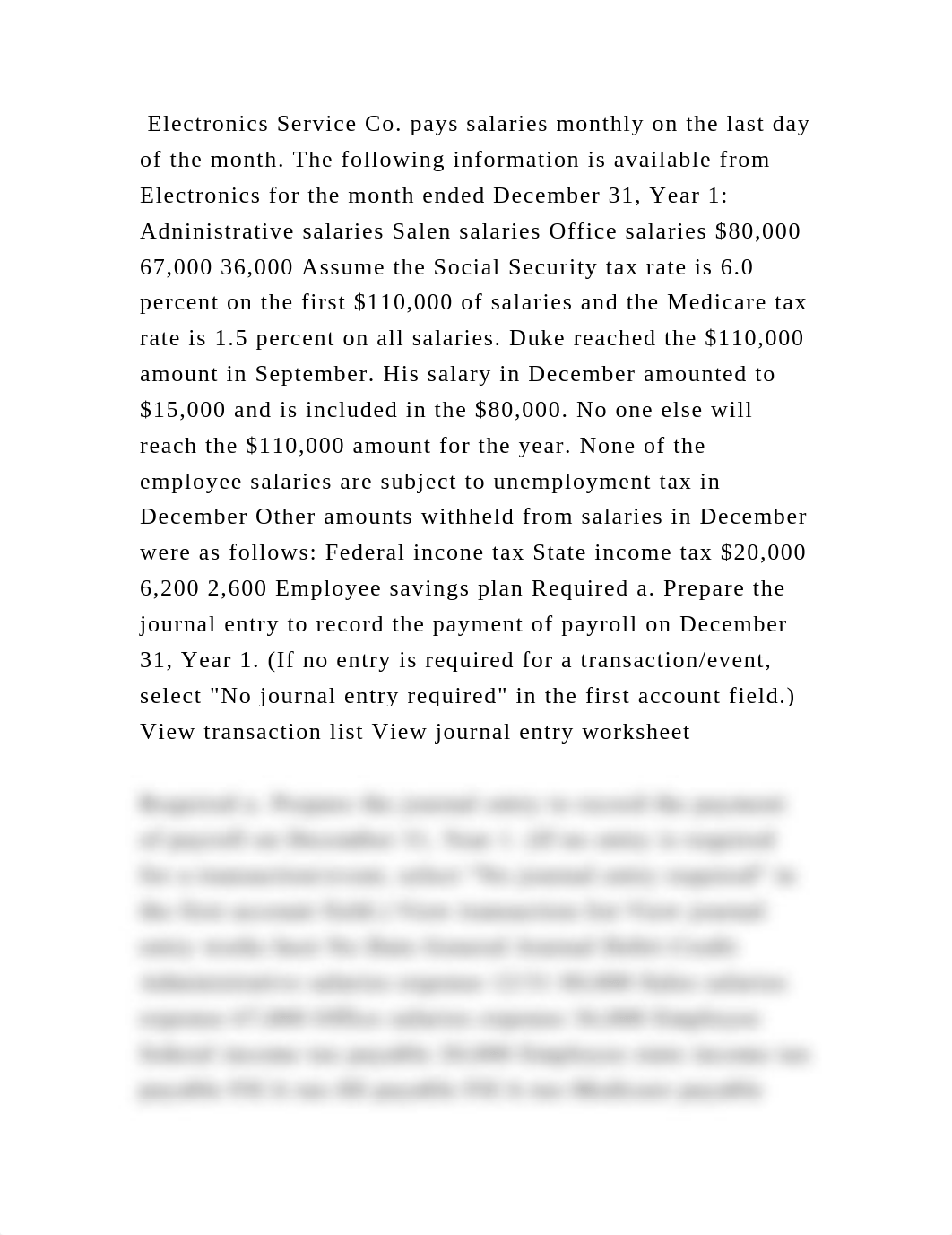 Electronics Service Co. pays salaries monthly on the last day of the .docx_dsrgnvzpxeh_page2