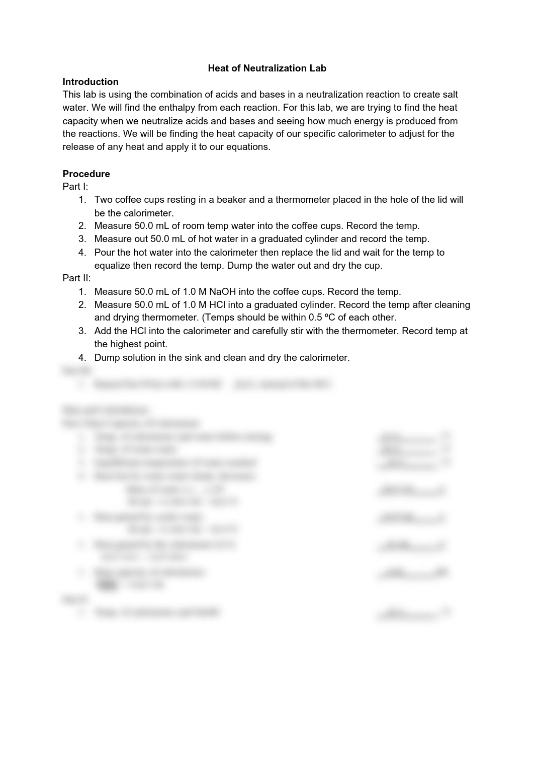 Heat of Neutralization Lab.pdf_dsrrk60qav3_page1