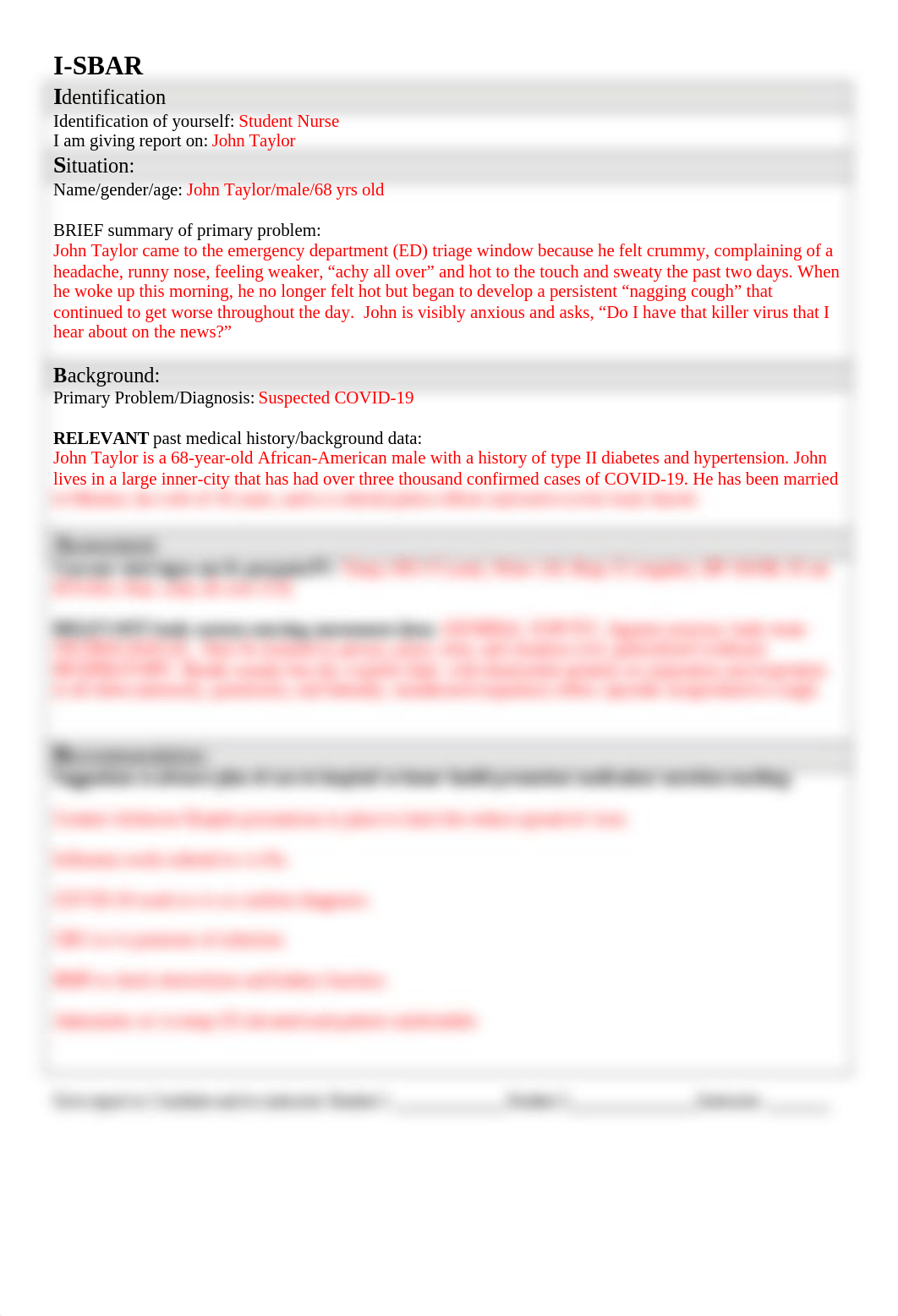 I-SBAR John Taylor.docx_dss2pliigc2_page1