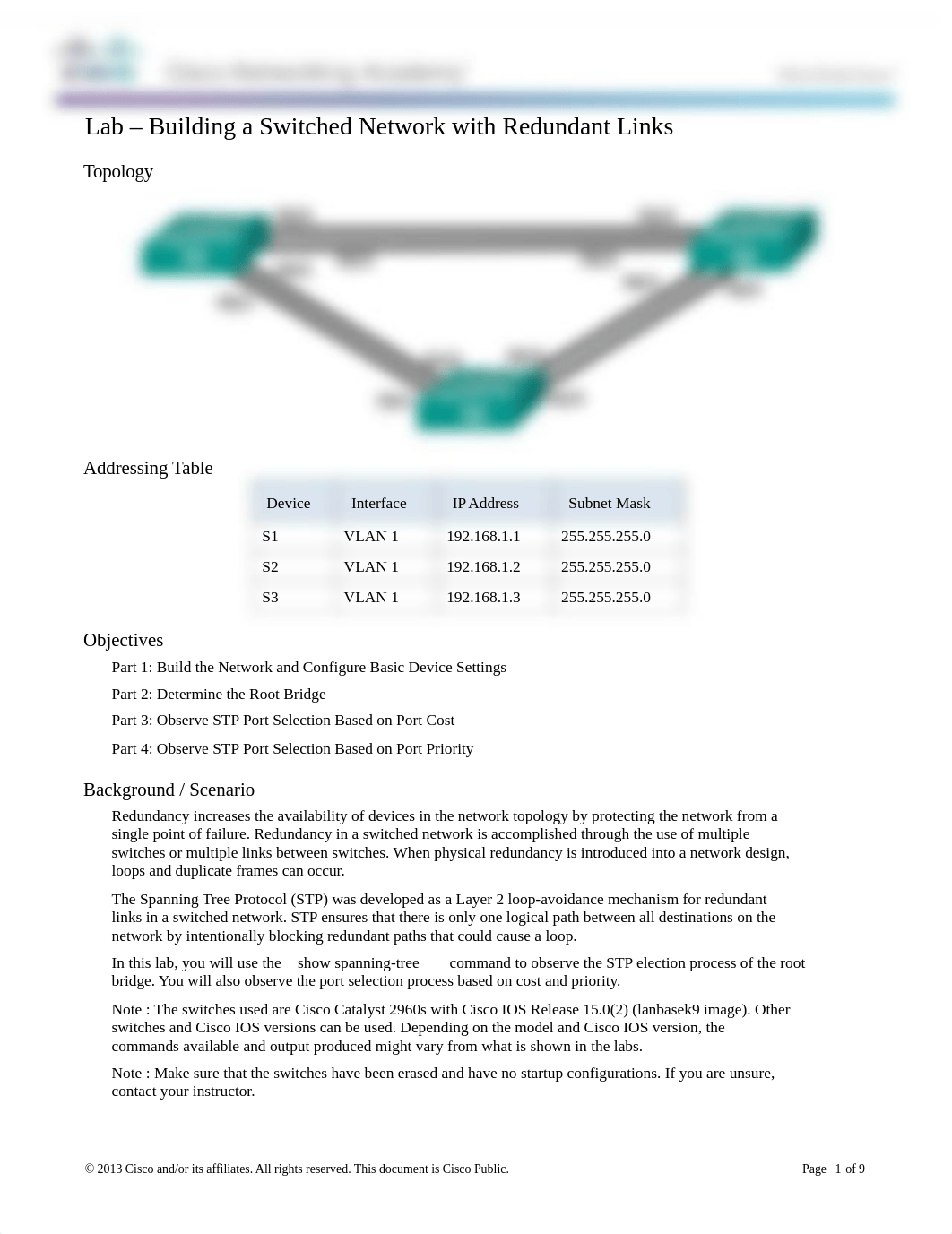 2.1.2.12 Lab - Building a Switched Network with Redundant Links_dssi2rf91wh_page1