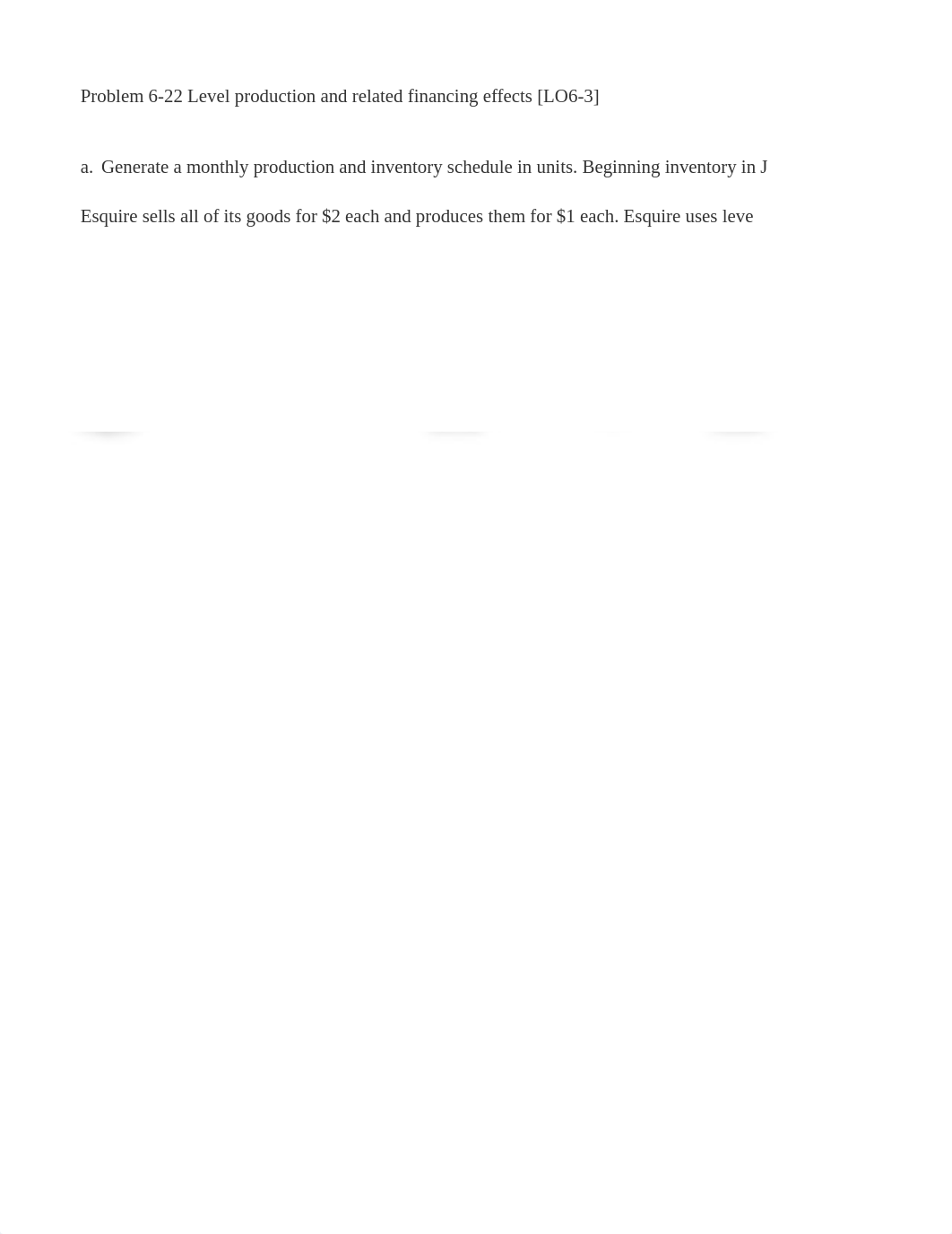 Week 3_CONNECT Problem 6-22_dsssms65s4p_page1