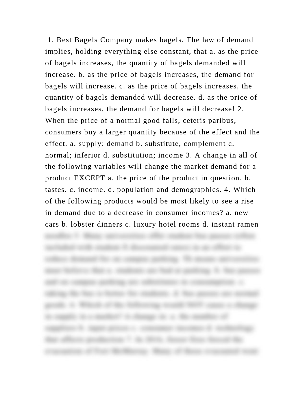 1. Best Bagels Company makes bagels. The law of demand implies, holdi.docx_dssvf2j3ejv_page2