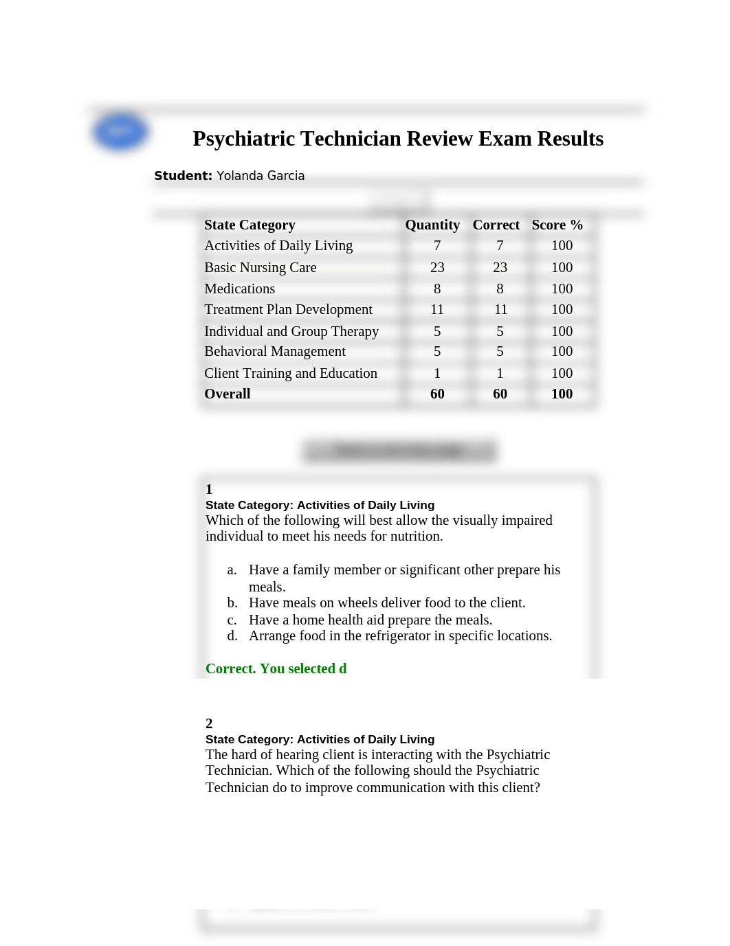 Psychiatric Technician Review Exam Results- 60 QUESTIONS.docx_dssxbav5pss_page1