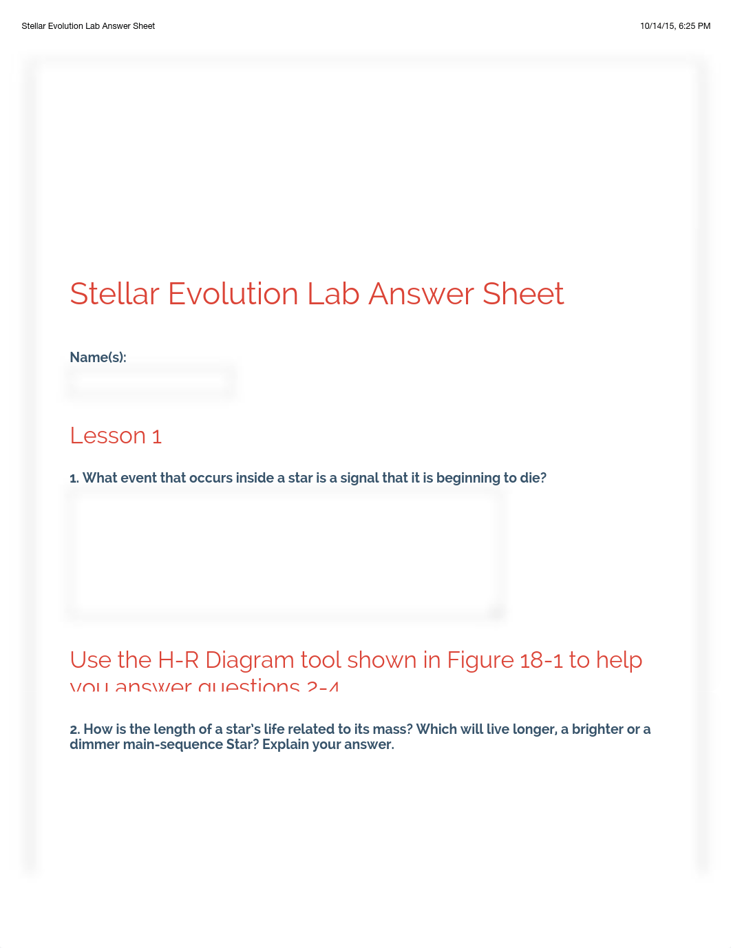 Stellar Evolution Lab Answer Sheet.pdf_dstf48ddm4e_page1