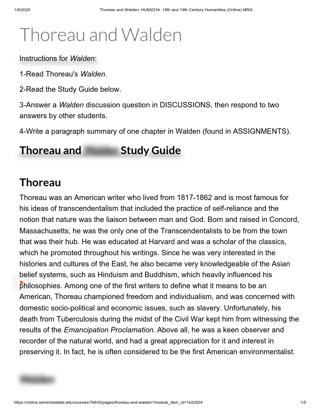 Thoreau and Walden_ HUM2234_ 18th and 19th Century Humanities (Online) MRG.pdf_dstfy4ke61n_page1