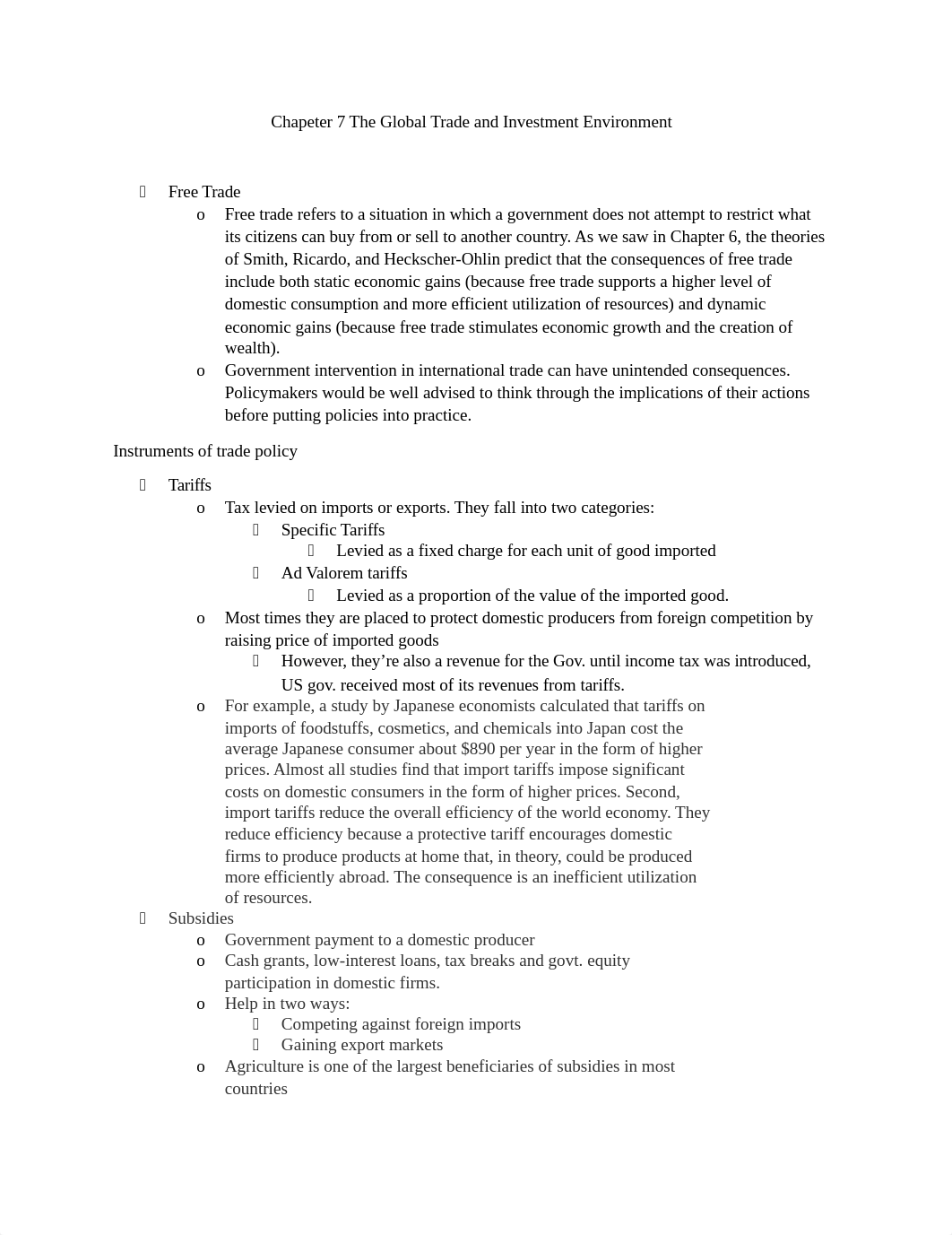 Chapeter 7 The Global Trade and Investment Environment.docx_dstjni3v1yo_page1