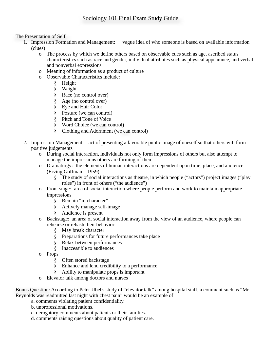 SOC 101 S17 Final Exam Study Guide.pdf_dstuxcse1qw_page1