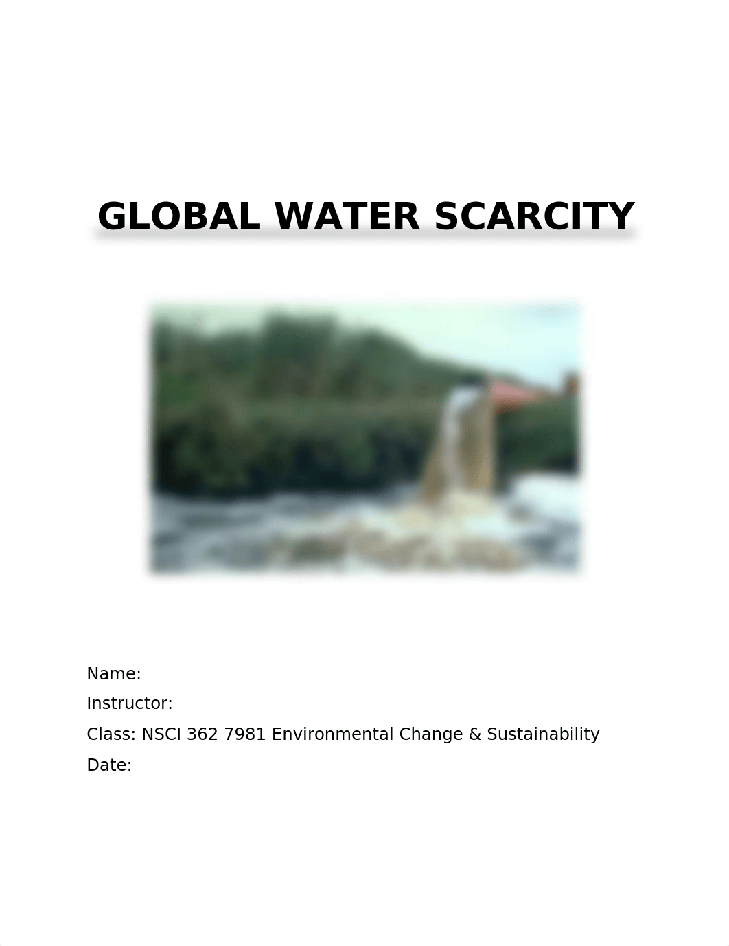 Written Assignment on Global water scarcity.docx_dsu5hk4089l_page1