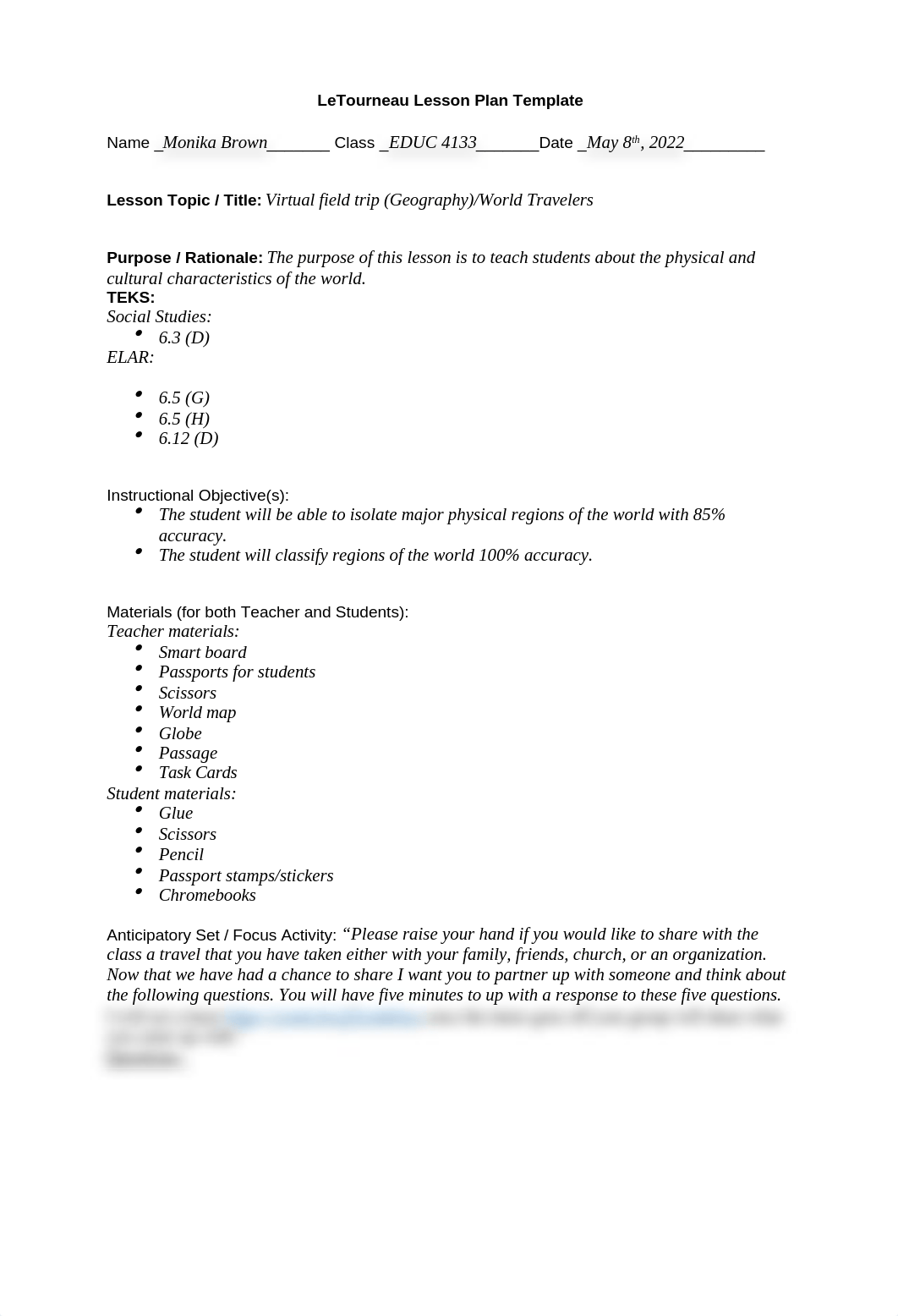 EDUC 4133 Unit 5 Virtual Field Trip (Geography Lesson Plan).docx_dsu8oewpcgb_page1