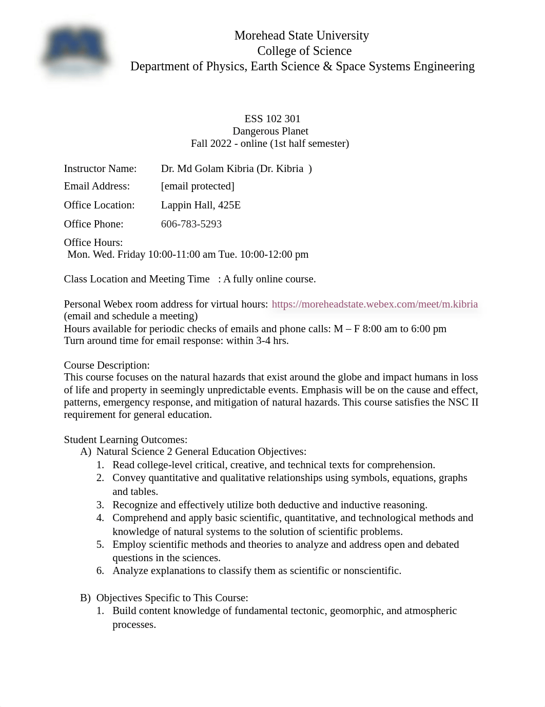 ESS 102 -301 Fall 2022 Dangerous Planet 1st half.pdf_dsuay7vx2p3_page1