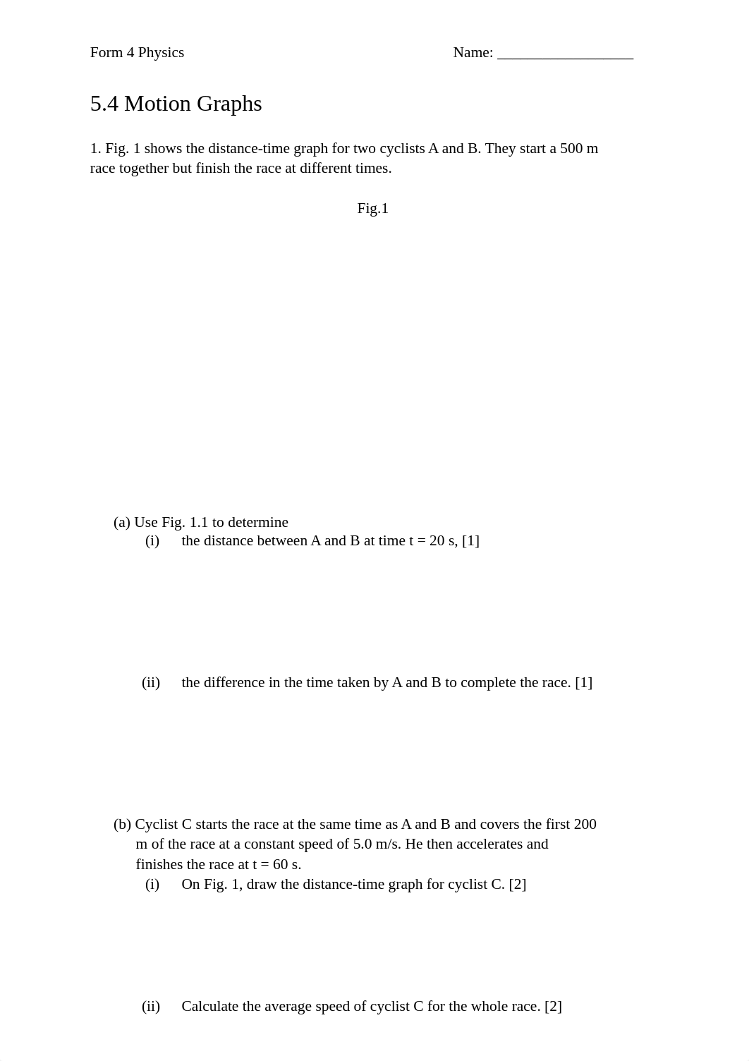 5.4 Motion graphs (ans).docx.pdf_dsuchrhfrwq_page1