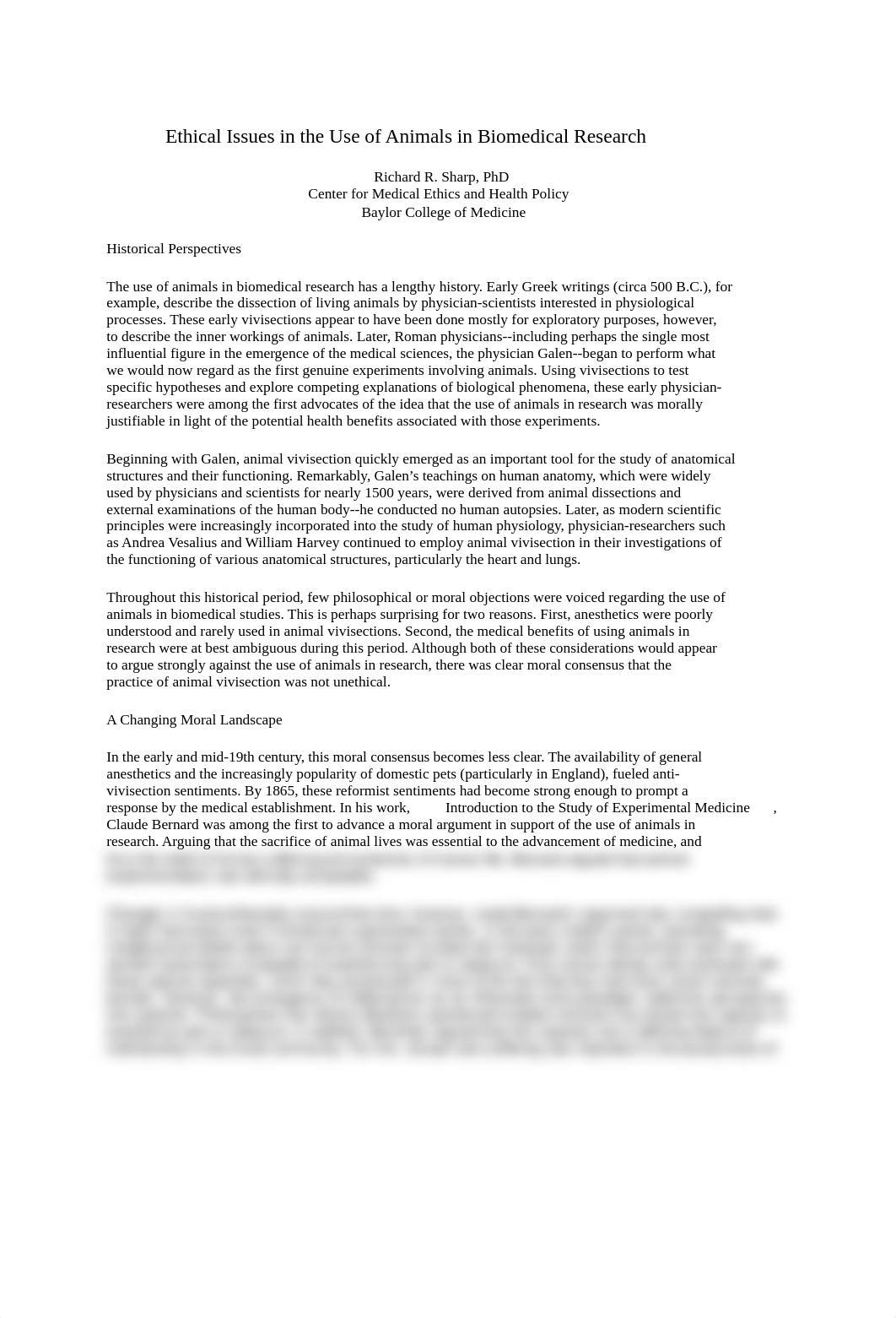 Ethical Issues in Animals Research_R Sharp 2004.docx_dsue1kx52y7_page1