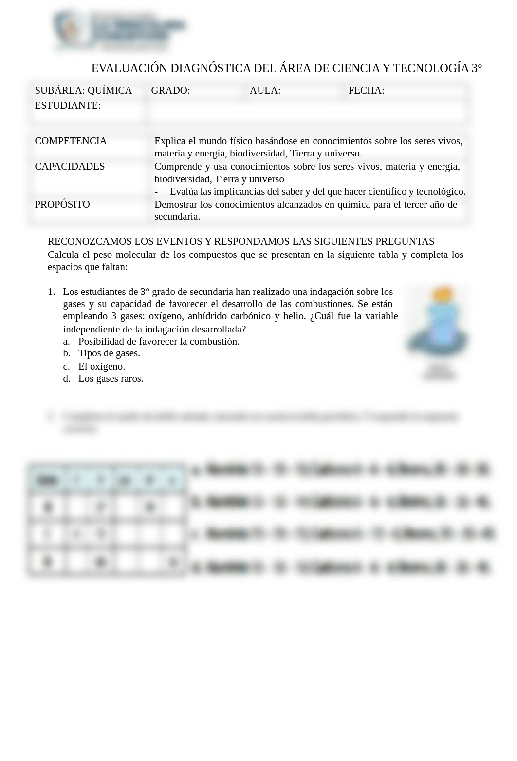 5. EVALUACIÓN DIAGNÓSTICA 3 año qca final.pdf_dsuo97ivrgy_page1