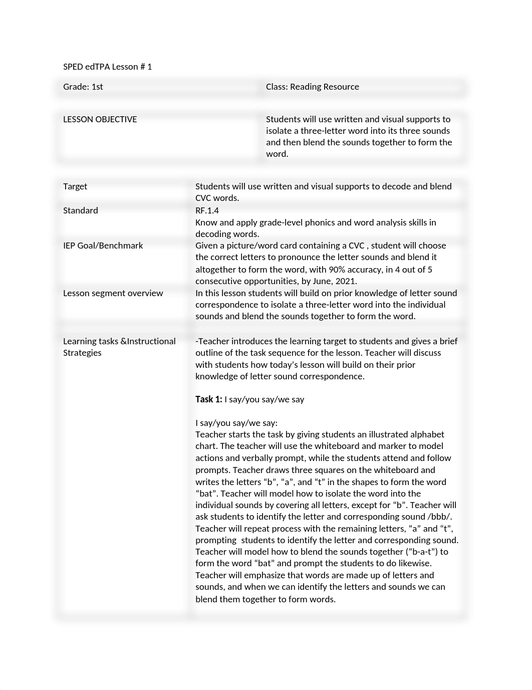 Corner, Mary Task 1 Part B (Lesson Plans for Learning Segment).docx_dsupf8q40et_page1