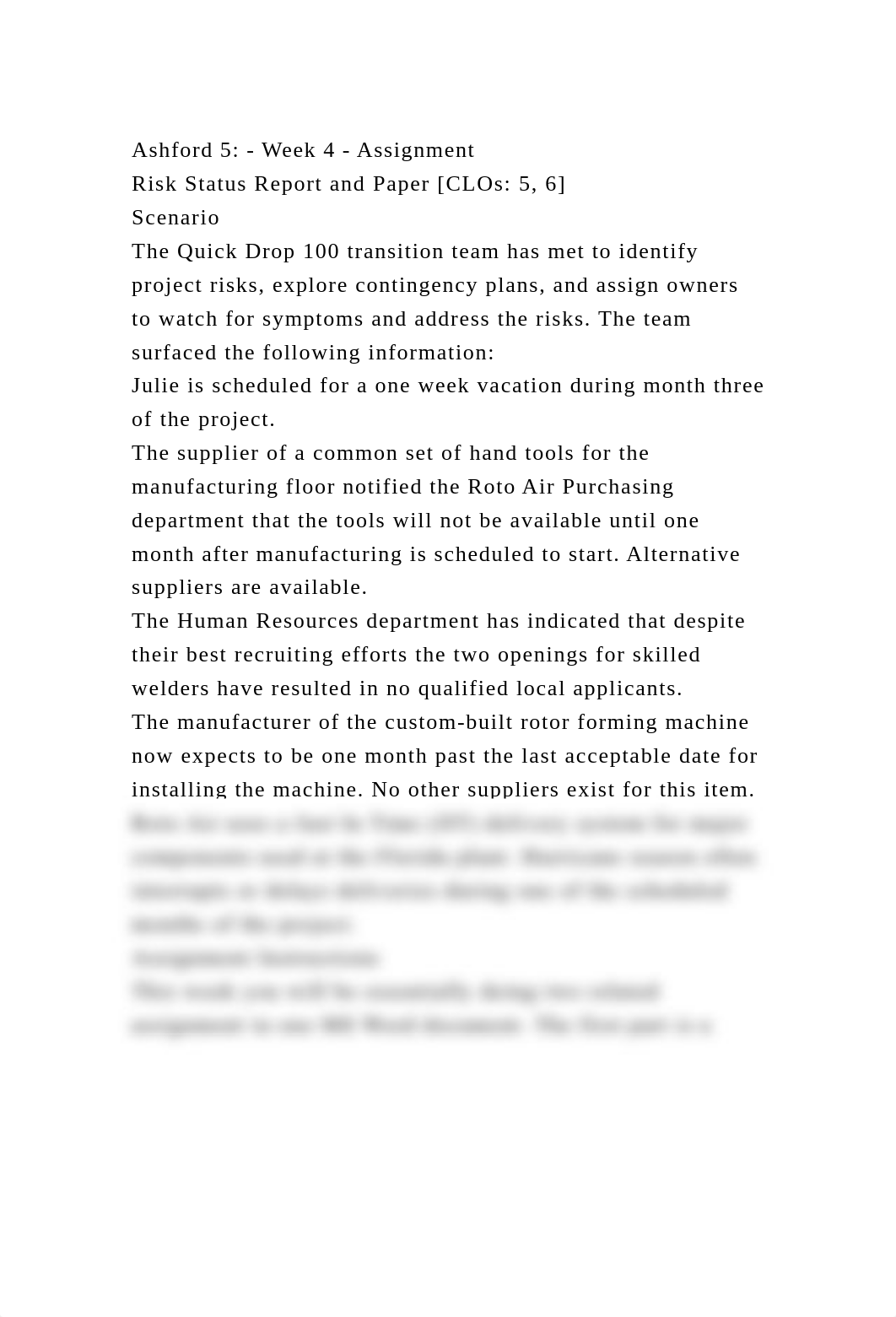 Ashford 5 - Week 4 - AssignmentRisk Status Report and Paper [CLOs.docx_dsuu832vj8o_page2