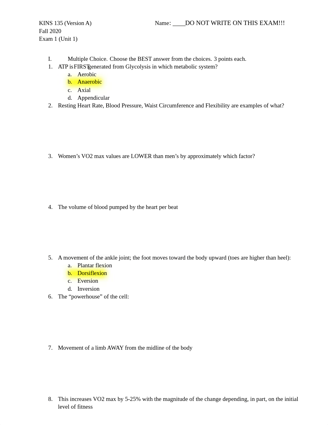 KINS 135 Exam 1_Fall 2020_ANSWER KEY.docx_dsv2e1oif4h_page1