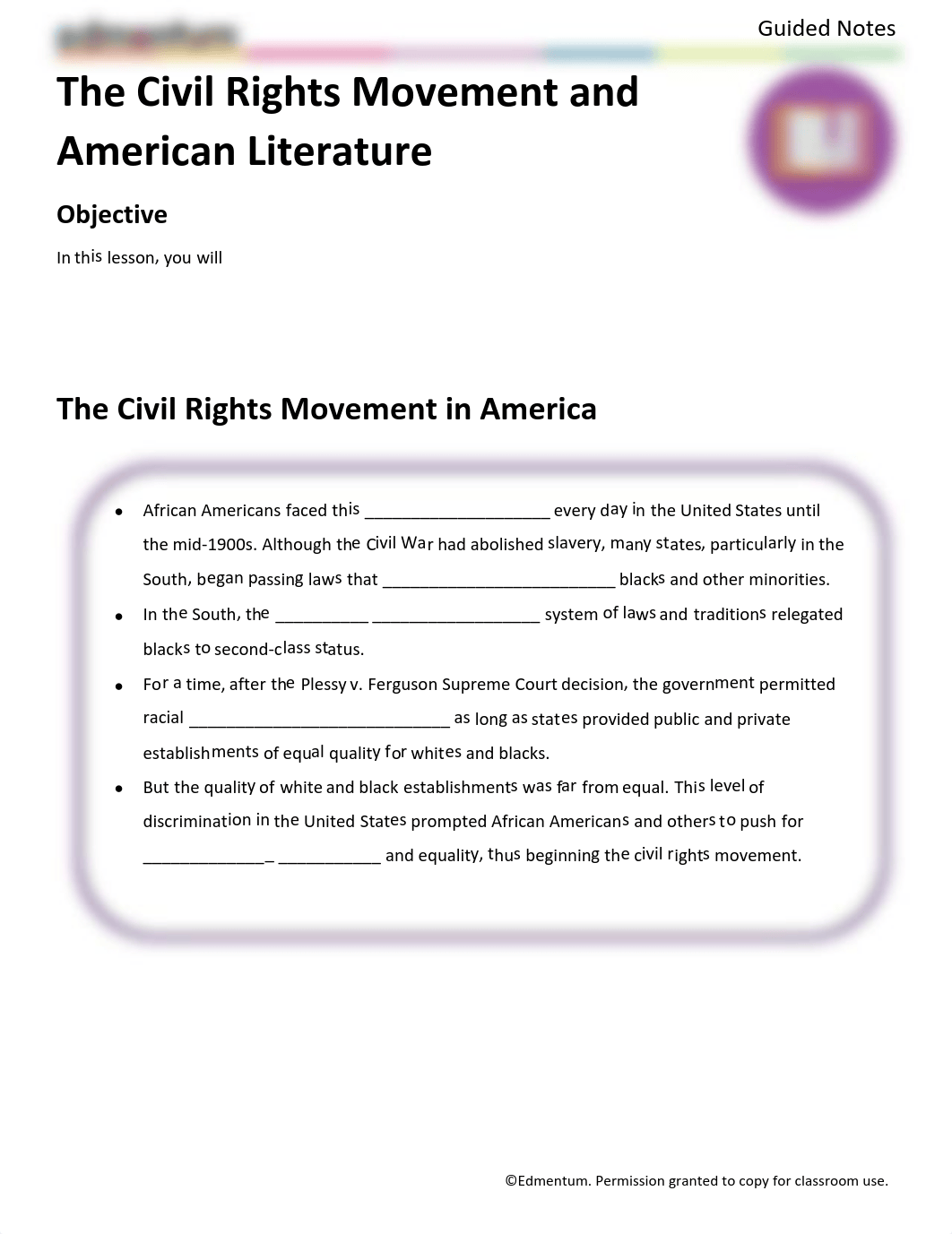 Guided_Notes_-_The_Civil_Rights_Movement_and_American_Literature.pdf_dsvaioh61v8_page1