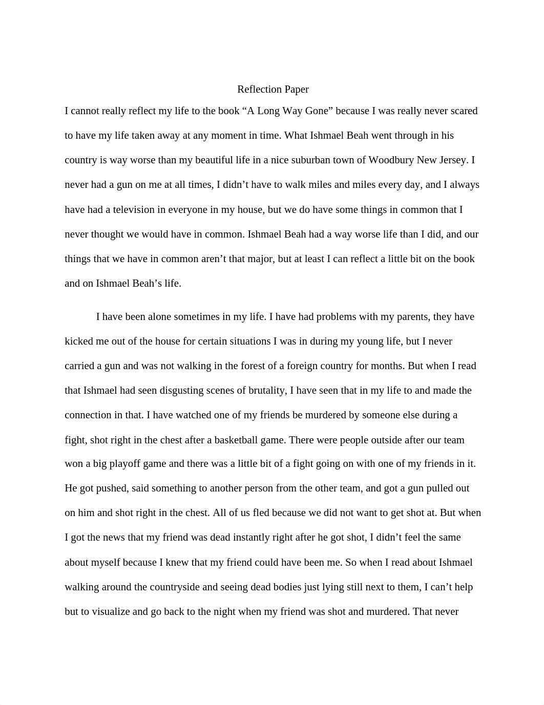 Reflection Paper on A Long Way Gone_dsvb2vegwxl_page1