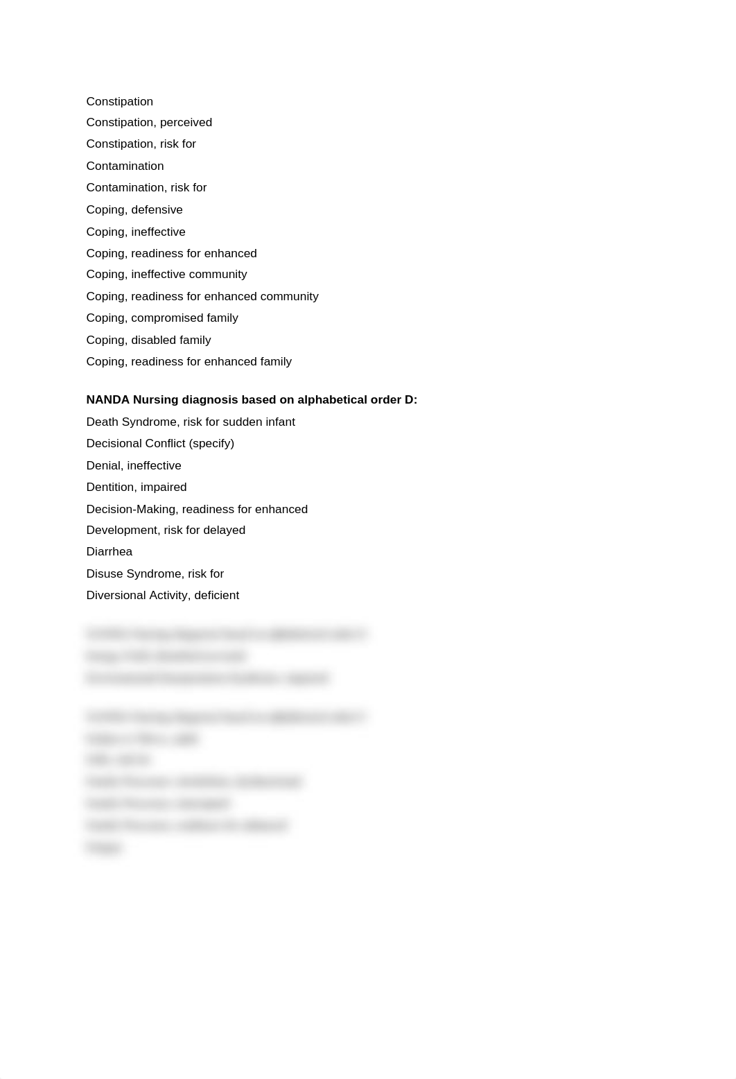List of NANDA Nursing diagnosis 2011 A_Z_dsvf8uymfh8_page2