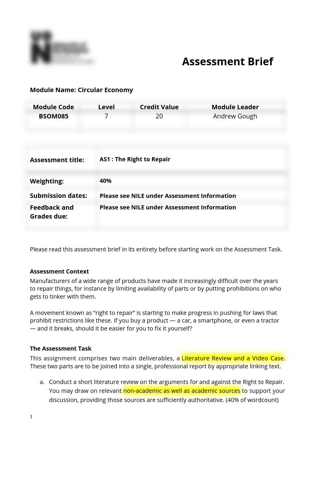 BSOM085_SUM_2122 Assessment Brief 1.docx_dsvxxb3izga_page1