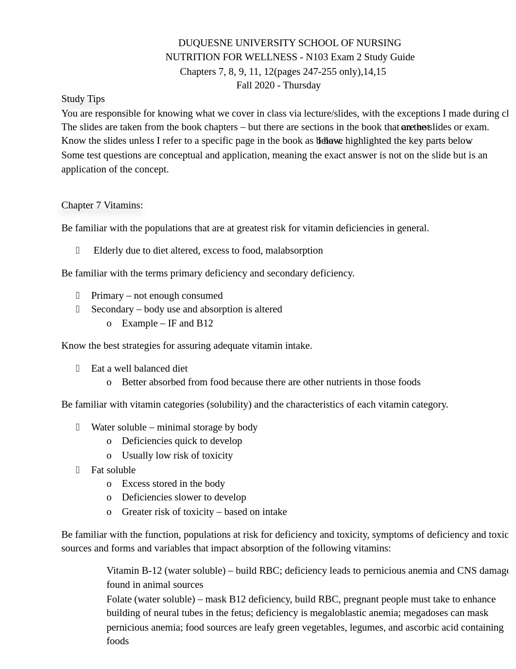 Nutrition Exam 2 Study Guide.docx_dsw5z66ez50_page1